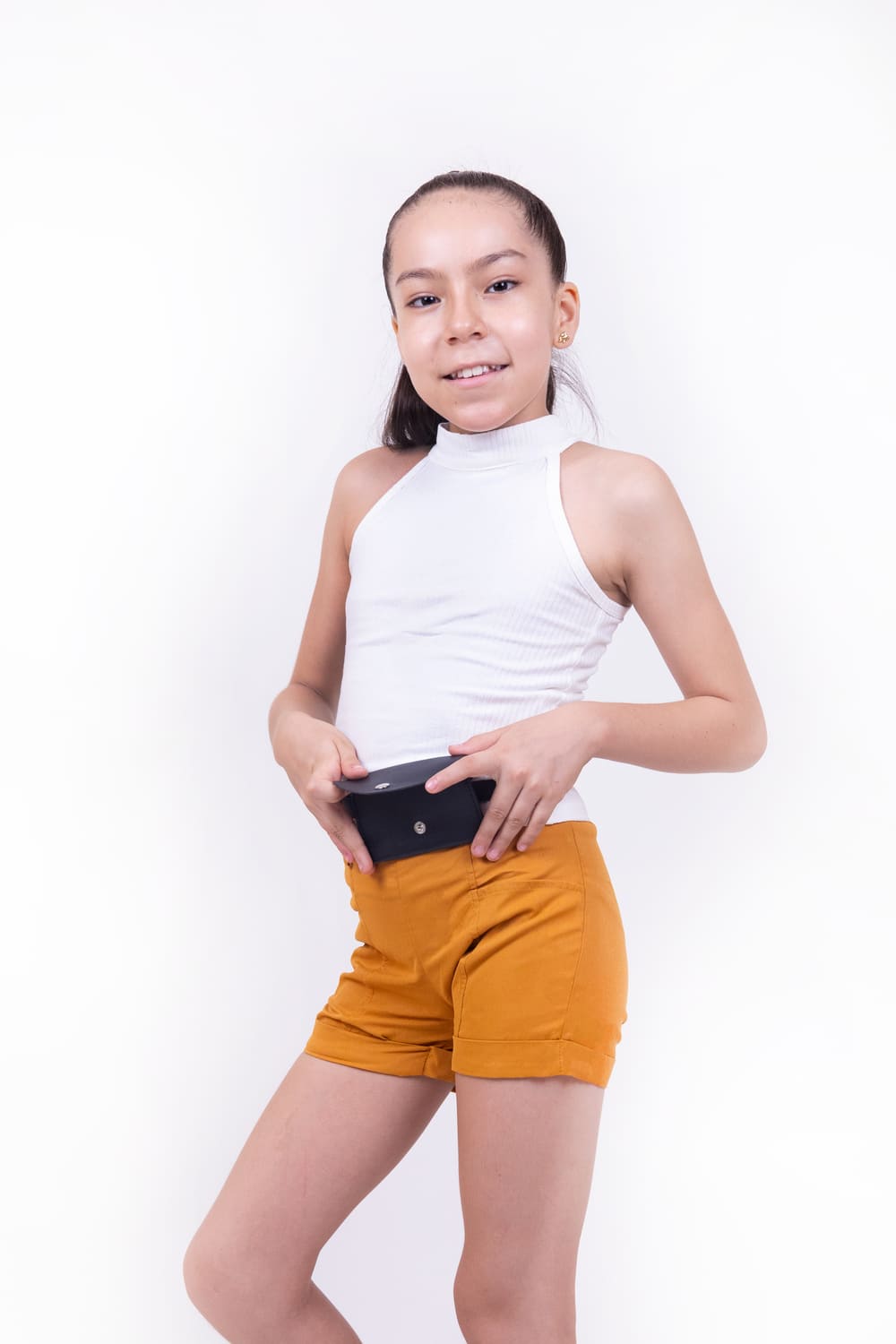 Girl Summer Clothes Halter Tops + Short 2 pieces Set