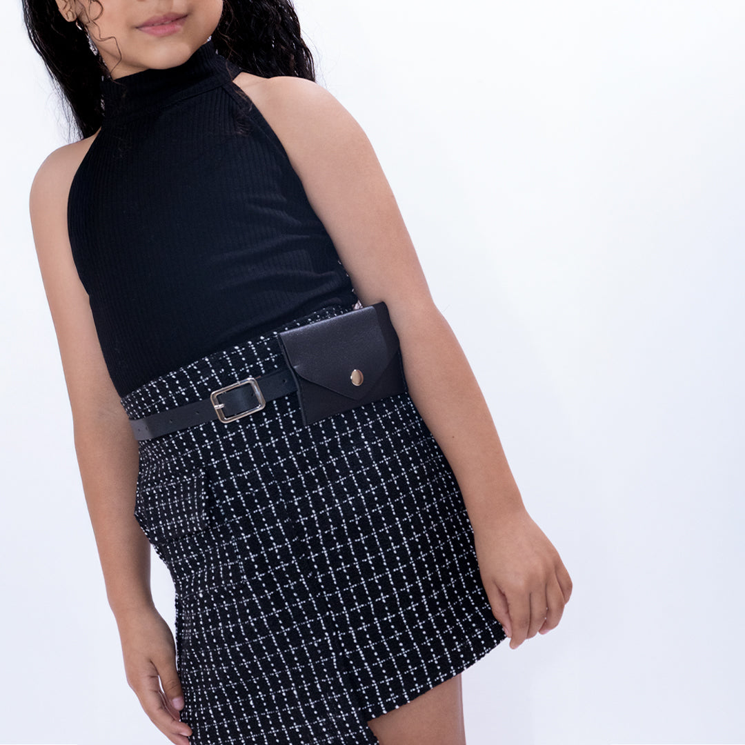 Girls' Summer Clothes Sleeveless Top + Shorts Set