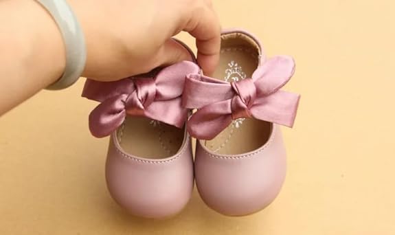 Baby Classics Pre-Walker Shoes Girl's Bow Mary Jane Flats - Cat & Jack - S0008