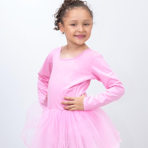 Ballet Costume with Long Sleeves and Tutu Skirt - G0012