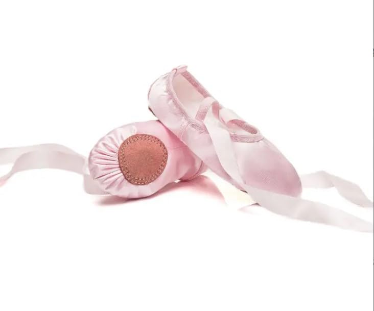 Girls Ballet Shoes Stretch Canvas Split Sole - S0032