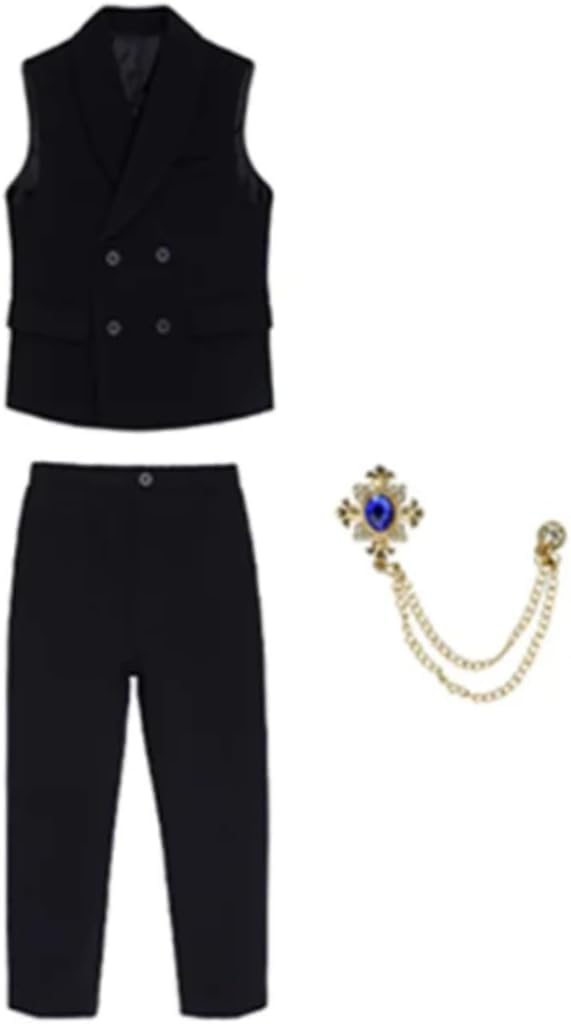 Boys Vest Set + Pants | Spring/Summer Suit Set - B0017