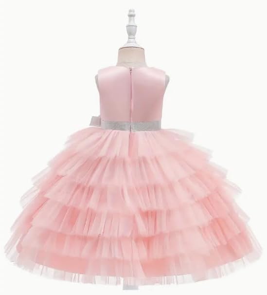 Girls Birthday Party Sleeveless Dress - G0059