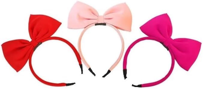 Lace bow headband for girls