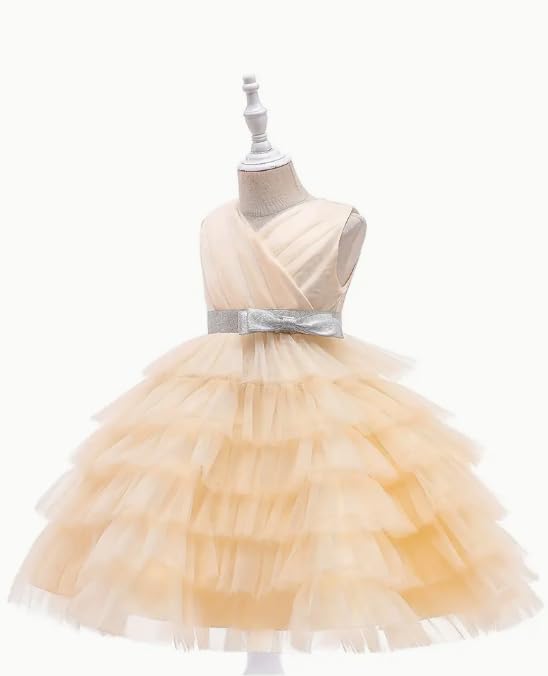 Girls Birthday Party Sleeveless Dress - G0059