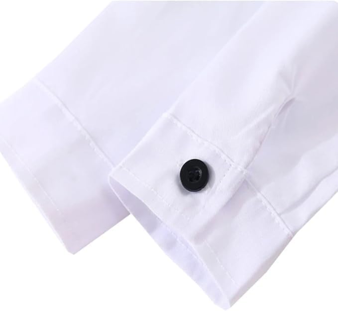 Toddler Boys Christmas Outfit Formal Suit Long Sleeve Shirt + Pants + Vest + Tie - B0029