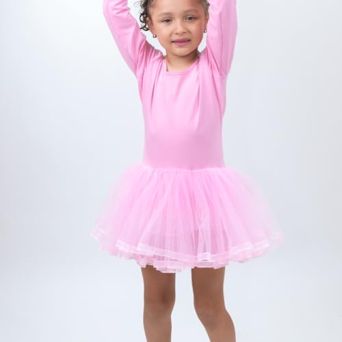 Ballet Costume with Long Sleeves and Tutu Skirt - G0012