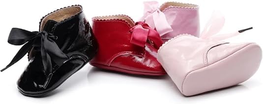 Baby Girls First Walker Shoes Lace Up Winter Fall - S0010