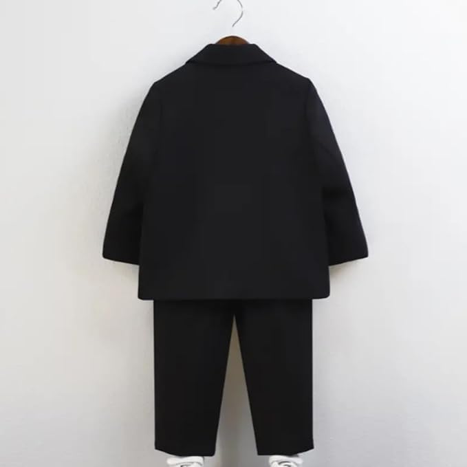 Toddler & Boys Single Breasted Suit | 3pc Set Longsleeves - B0028