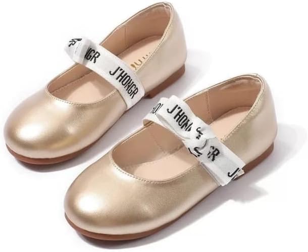 Ballerina Flats for Girls Casual Shoes Wedding Back to School - S0012