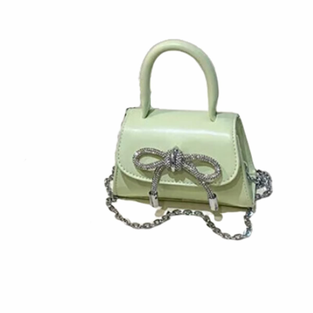 Fashion Mini Handbags PU Crossbody Coin Purse with chain jelly