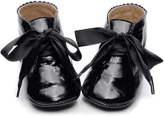 Baby Girls First Walker Shoes Lace Up Winter Fall - S0010