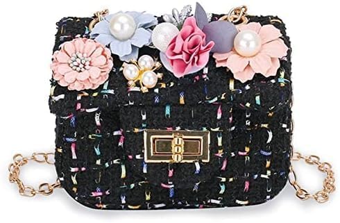 Girl's Flower Mini Handbags Small Crossbody Bag