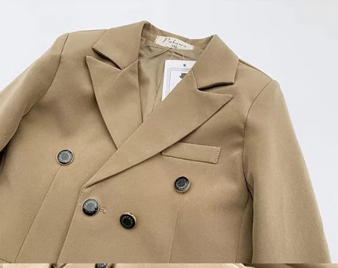 Boys Casual Suits Wedding Outfits Blazer and Pants Suit 2 Pieces - B0008