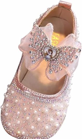 Princess shoes for girls Sequin Mary Jane shoes - S0059