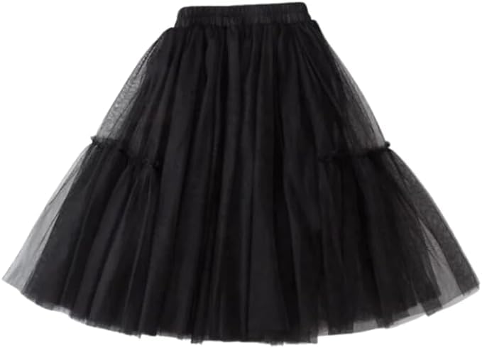 Girls Tutu Skirts A Line Below The Knee Casual Outfits
