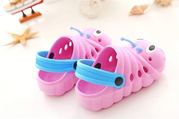 Kid's Lightweight Cute Caterpillar Clogs | Non-Slip, Water-Resistant - S0048