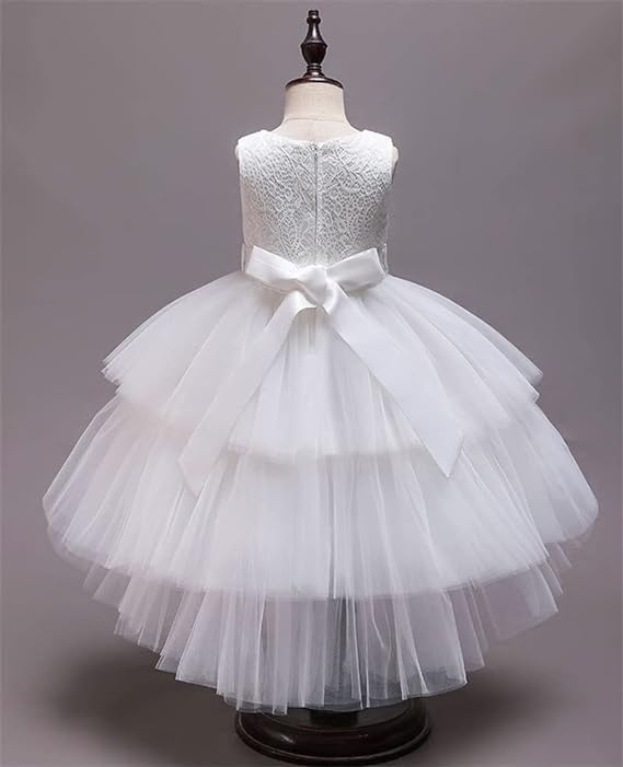 Princess Dress in Layered Tulle and lace for Special Occasions
