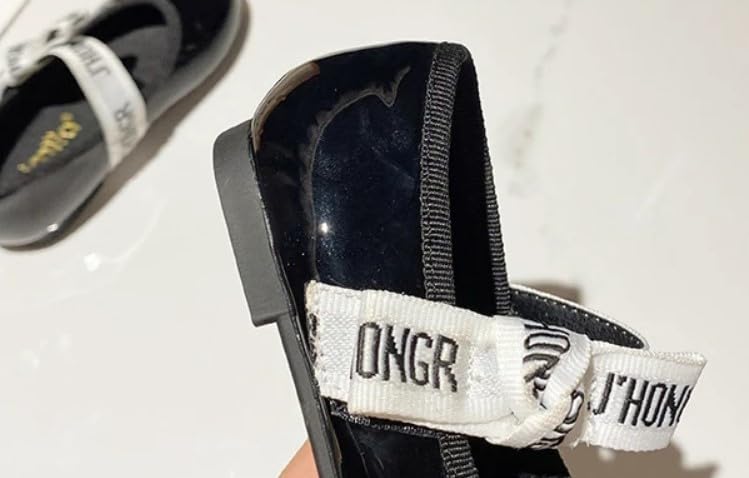 Ballerina Flats for Girls Casual Shoes Wedding Back to School - S0012