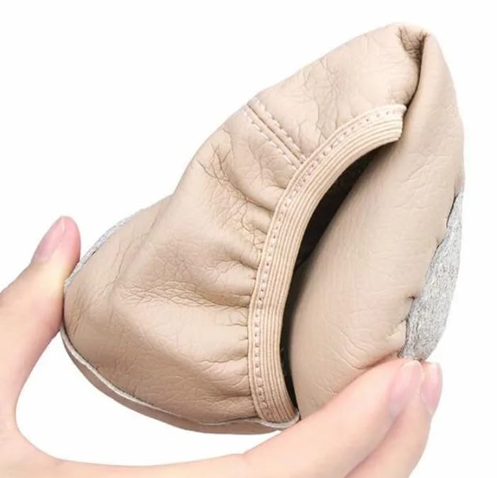 Ballet Dance Shoes for Girls Split Sole Embroidered Bow Design - S0013