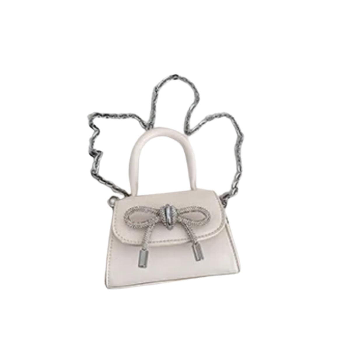 Fashion Mini Handbags PU Crossbody Coin Purse with chain jelly