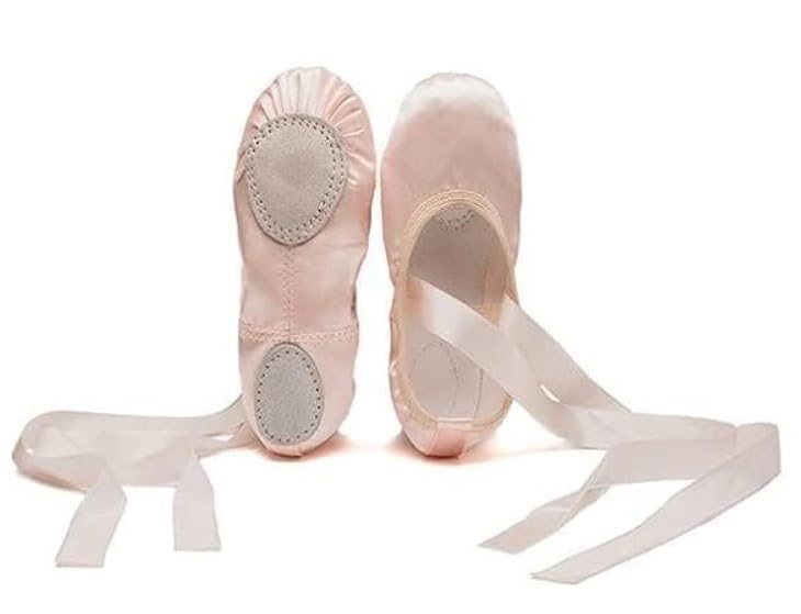 Girls Ballet Shoes Stretch Canvas Split Sole - S0032