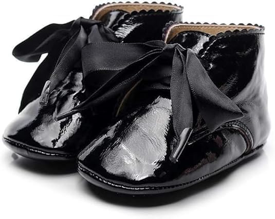 Baby Girls First Walker Shoes Lace Up Winter Fall - S0010