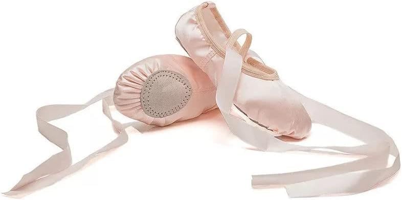 Girls Ballet Shoes Stretch Canvas Split Sole - S0032
