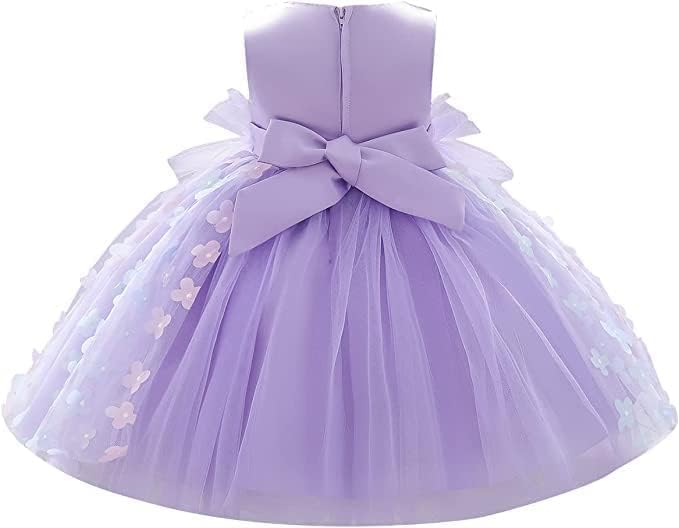 Tulle and Floral Wedding and Party Dresses for Girls - G0126