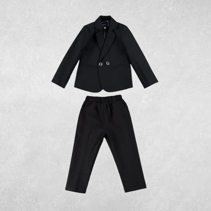 Boys Casual Suit | Boys 2pc Suit Set, Blazer & Pants - B0007