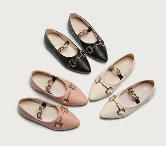 Mary Jane Leather Shoes Soft Sole Flat for Girls - S0056