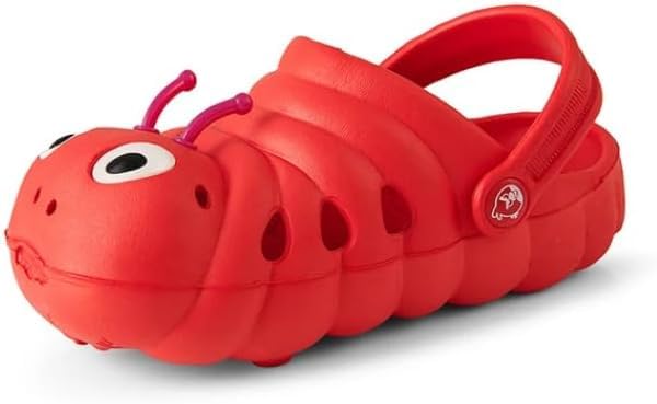 Kids Slippers Unisex Water Caterpillar Clogs Non-Slip Sandals - S0051