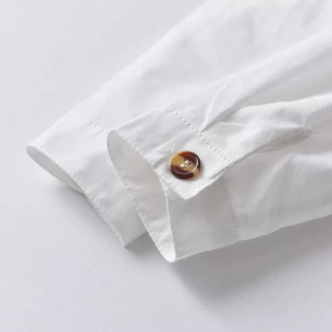 Baby Boys Gentleman Dress Shirt + Pants + Suspenders & Bow Tie 3 pcs Set - B0003