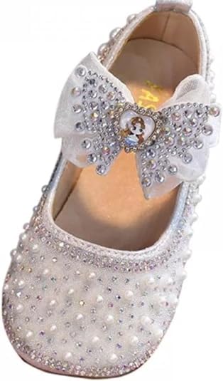 Princess shoes for girls Sequin Mary Jane shoes - S0059