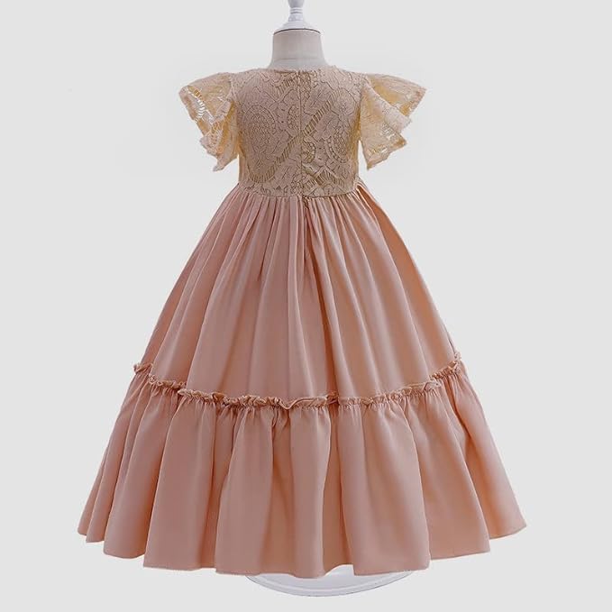 Boho Maxi Dress Dress for Girls A-line - Spring Dresses - G0020