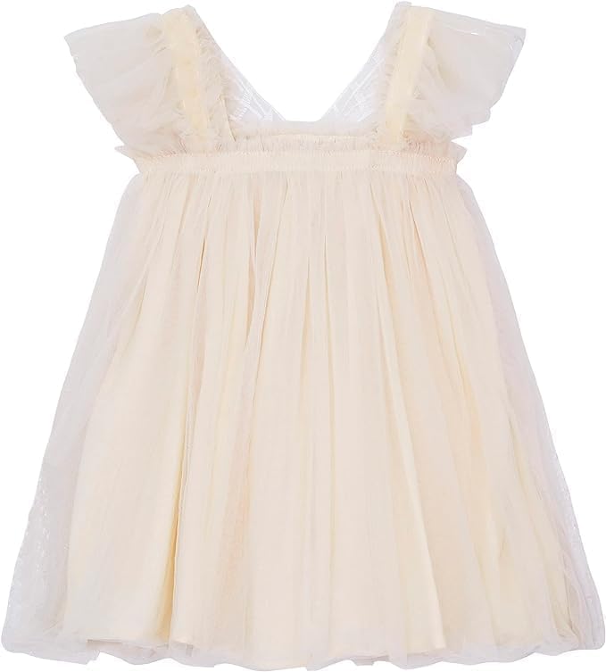 Layered Butterfly Tulle Tutu Summer Dress for Girls - G0081