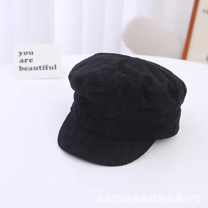 Corduroy Beret for Boys and Girls