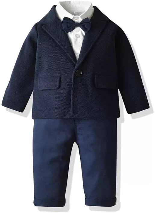 Boys' Formal Suit with Bow Tie - B0019