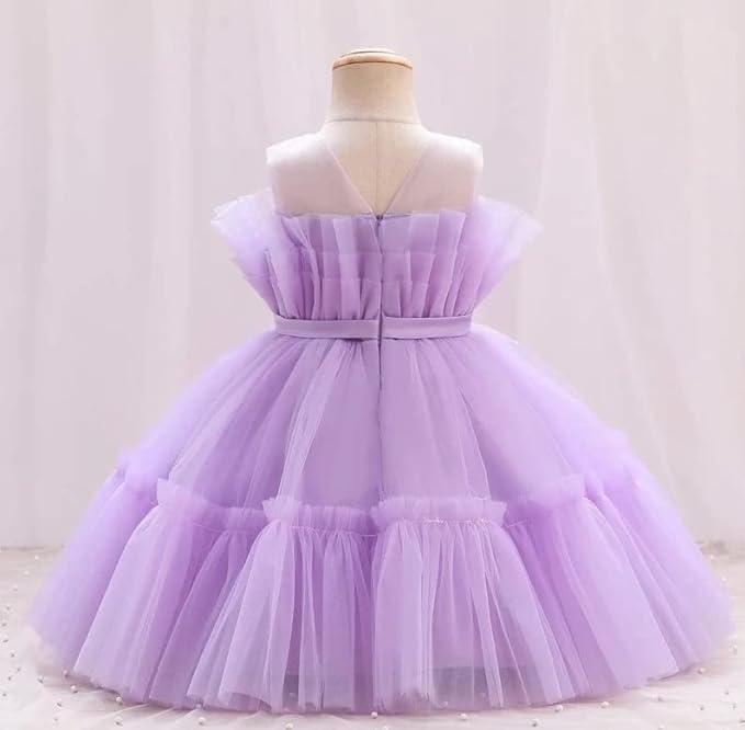Girl Tulle Birthday Party Dress for Toddler Girls - G0040