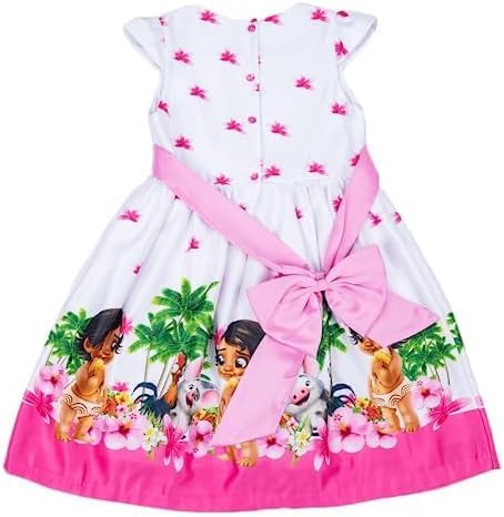 Baby Moana Moda Themed Dress for Girls - G0008