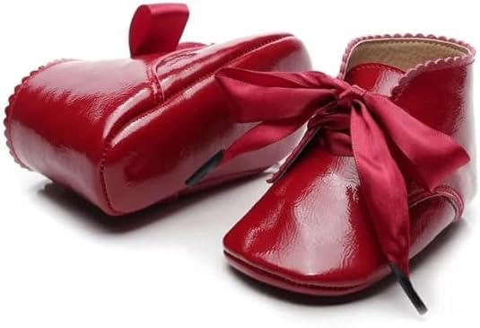 Baby Girls First Walker Shoes Lace Up Winter Fall - S0010