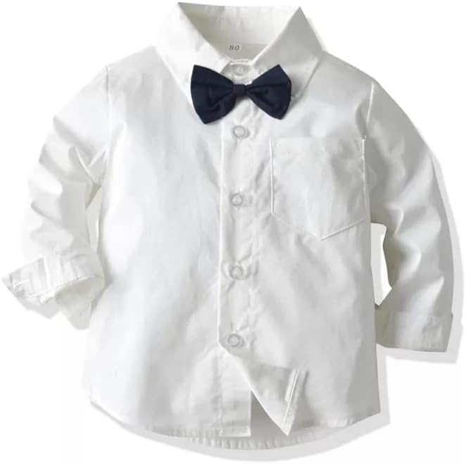 Boys' Formal Suit with Bow Tie - B0019