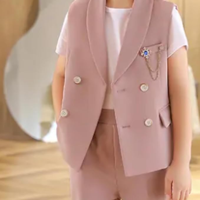 Boys Vest Set + Pants | Spring/Summer Suit Set - B0017