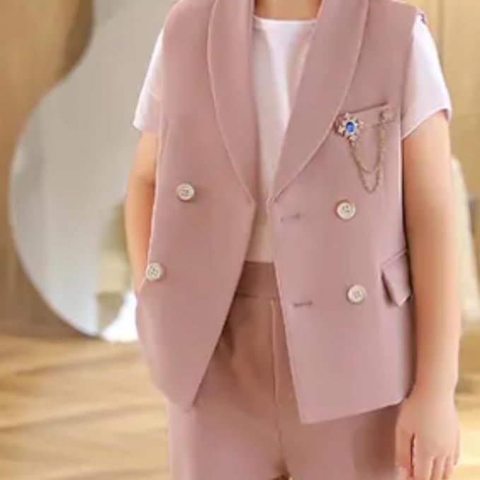 Boys Vest Set + Pants | Spring/Summer Suit Set - B0017