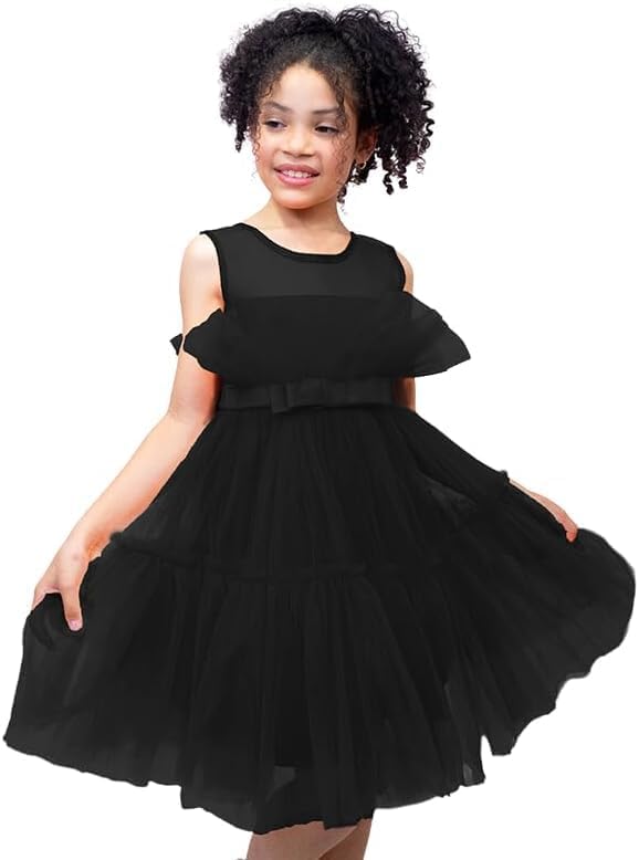 Girl Tulle Birthday Party Dress for Toddler Girls - G0040