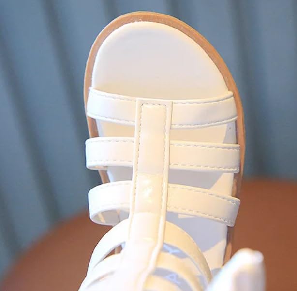 Girls Gladiator Sandals Bowknot Knee High Boots Shoes - S0037