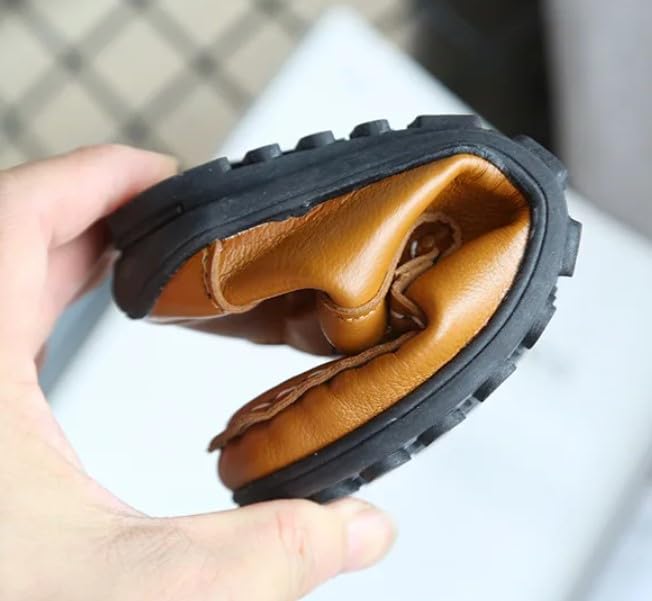 Boys Dress Loafer Shoes Casual Leather Shoes Slip-On Comfort - S0020