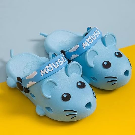 Boys and Girls Clogs Eva Non-Slip Wear-Resistant Kid's Mouse Sandals - S0017