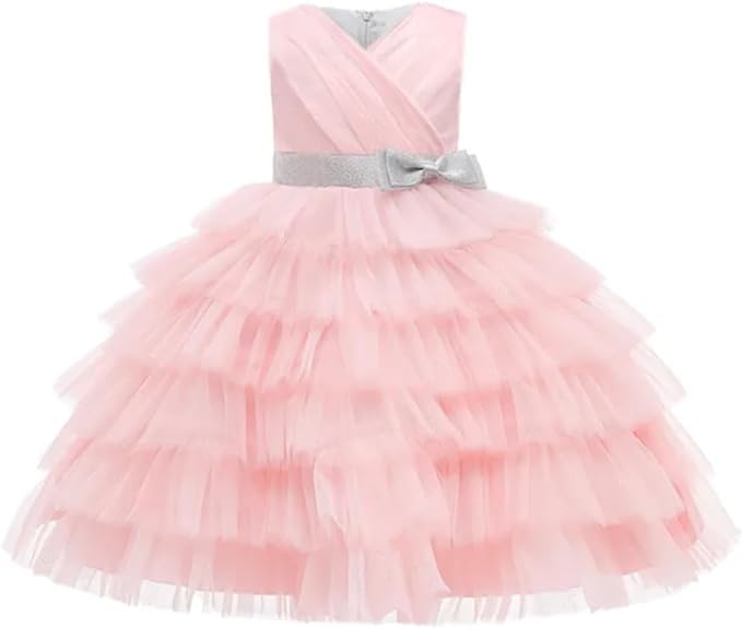 Girls Birthday Party Sleeveless Dress - G0059
