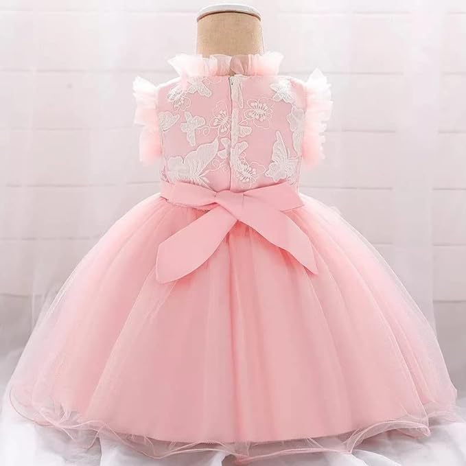Butterfly Tutu Dress for Baby with embroidery